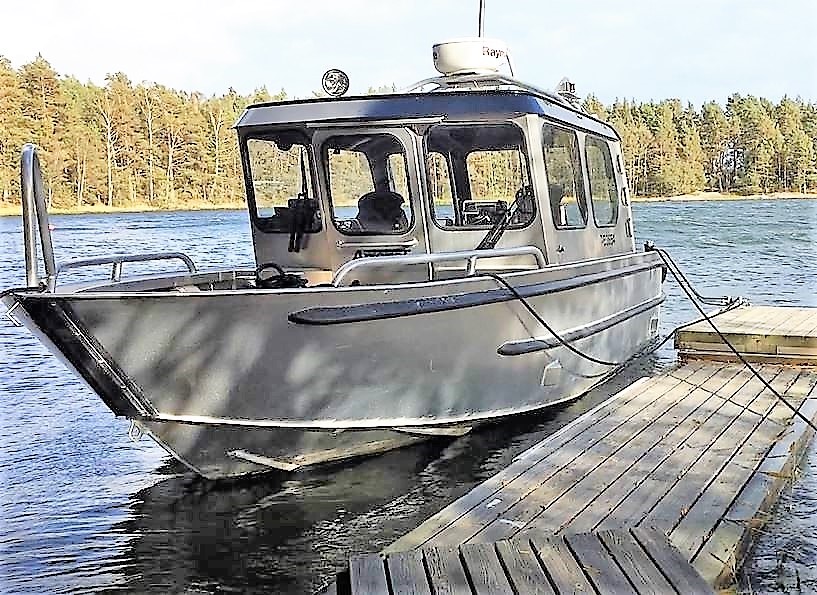 Poltto aineen kulutus veneissä, joissa on NMEA