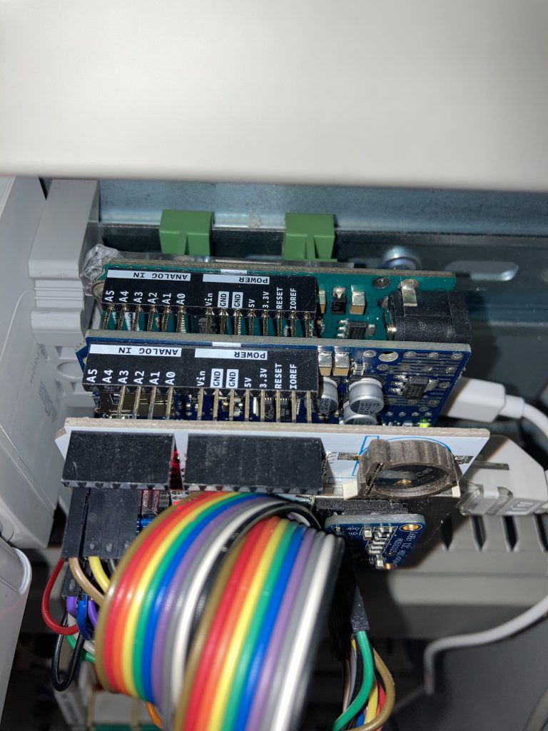Arduino med Ethernet och A/D konverter